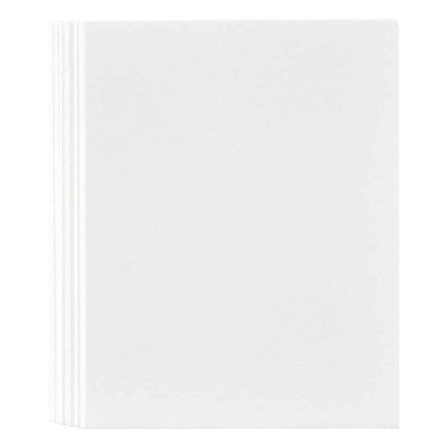 Spellbinders - Porcelain BetterPress A2 Cotton Card Panels  - 25 Pack