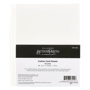Spellbinders Porcelain BetterPress Cotton 8-1/2 x 11" Sheets - 25 Pack