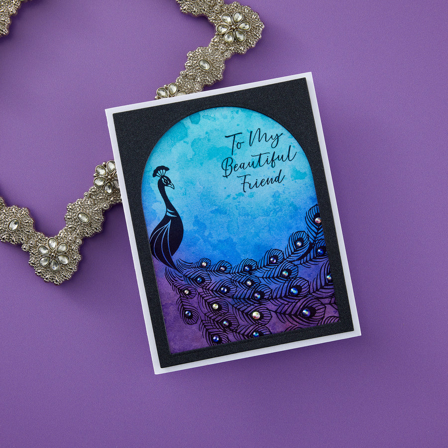 Spellbinders - BetterPress Society May 2024 (Peacock)