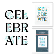 Spellbinders-Celebrate Flowers Registration Press Plate from the Let's Celebrate Collection by Yana Smakula