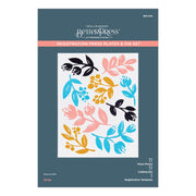 Spellbinders - Sprigs Registration Press Plate & Die Set from the Cheers to You Collection