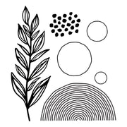 Spellbinders - Flourishing BetterPress Plates from the Modern Botanicals Collection by Dina Wakley