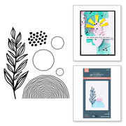 Spellbinders - Flourishing BetterPress Plates from the Modern Botanicals Collection by Dina Wakley