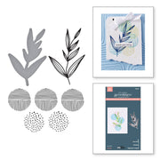 Spellbinders - Growing Betterpress Plates & Die Set from the Modern Botanicals Collection by Dina Wakley