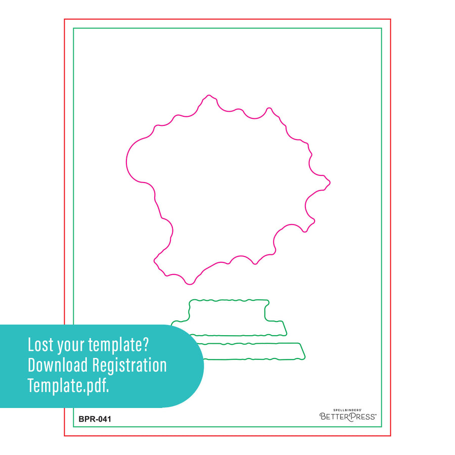Spellbinders - Block Print Taurus Registration Press + Foil Plate