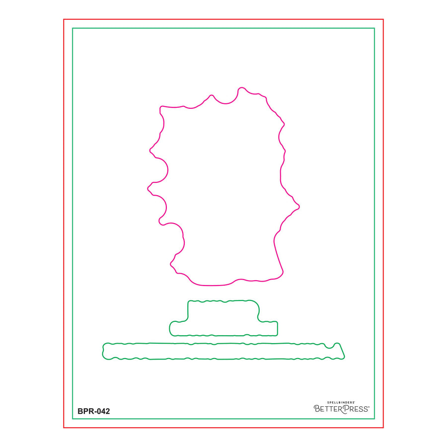 Spellbinders - Block Print Gemini Registration Press + Foil Plate