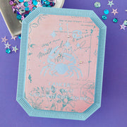 Spellbinders - Block Print Cancer Registration Press + Foil Plate