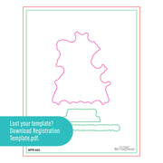 Spellbinders - Block Print Cancer Registration Press + Foil Plate