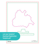 Spellbinders - Block Print Leo Registration Press + Foil Plate