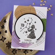 Spellbinders - Block Print Zodiacs Registration Press + Foil Bundle