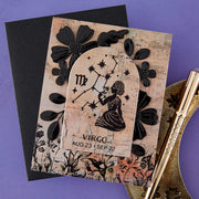 Spellbinders - Block Print Virgo Registration Press + Foil Plate