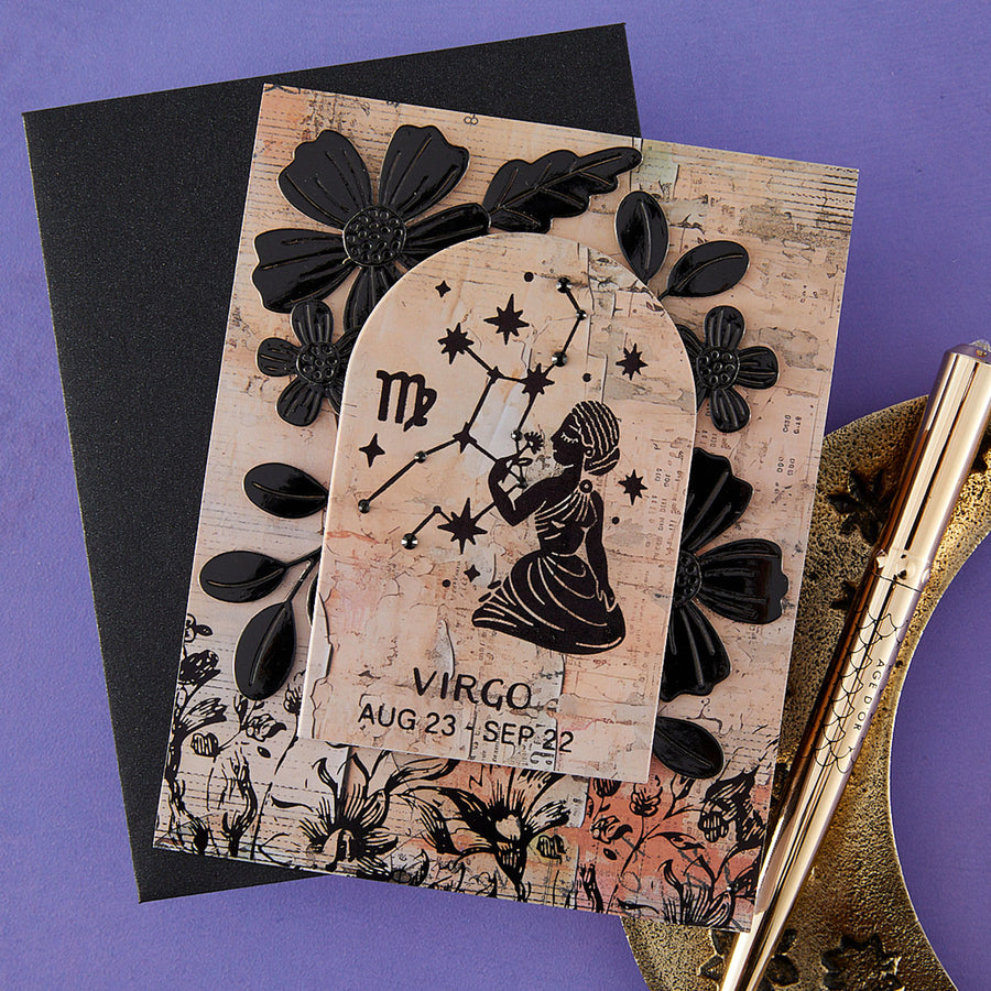 Spellbinders - Block Print Virgo Registration Press + Foil Plate