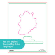 Spellbinders - Block Print Virgo Registration Press + Foil Plate