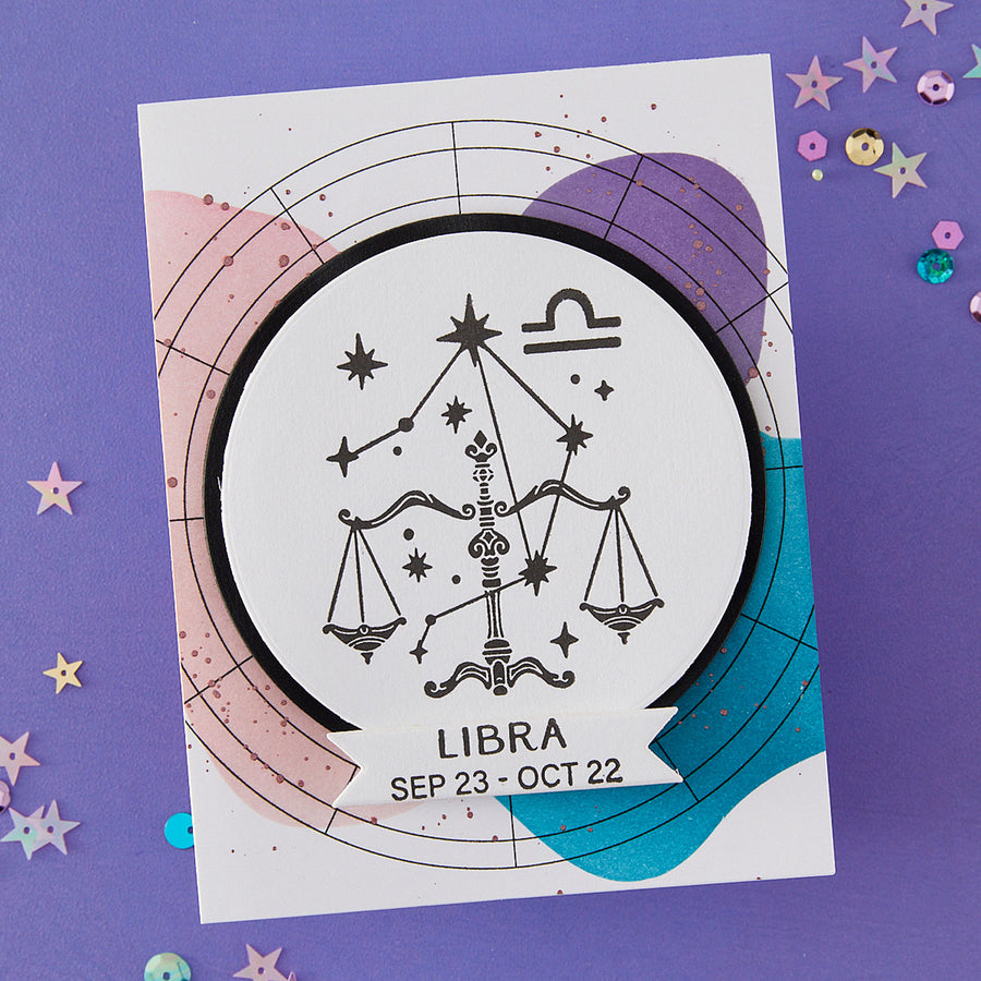 Spellbinders - Block Print Zodiacs Registration Press + Foil Bundle
