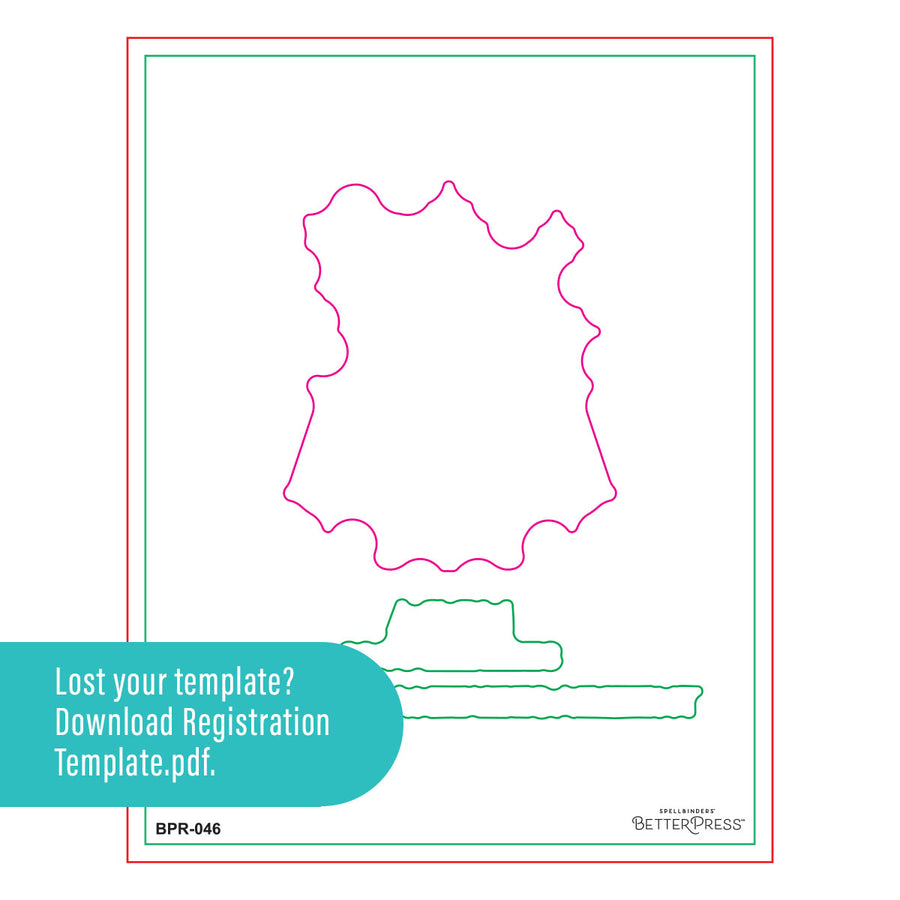 Spellbinders - Block Print Libra Registration Press + Foil Plate