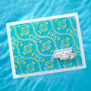 Spellbinders - BetterPress Society May 2025 (Mosaic Path Press Plates & Add-on Stencils Bundle)
