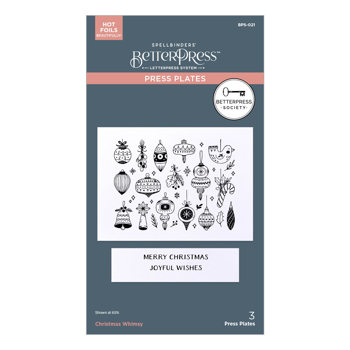Spellbinders - BetterPress Society July 2025 (The Christmas Whimsy Welcome Bundle)