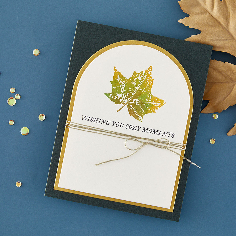 Spellbinders - BetterPress Society September 2025 (Autumn Cheer Press Plate & Die Set)