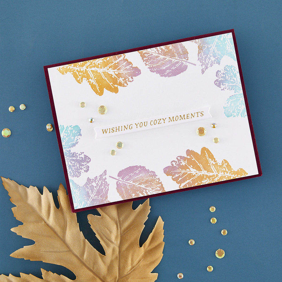 Spellbinders - BetterPress Society September 2025 (Autumn Cheer Press Plate & Die Set)
