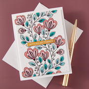 (PRE-ORDER) Spellbinders - BetterPress Society November 2025 (Friendship Grows Press Plate & Die Set pluss Add-on Stencils)