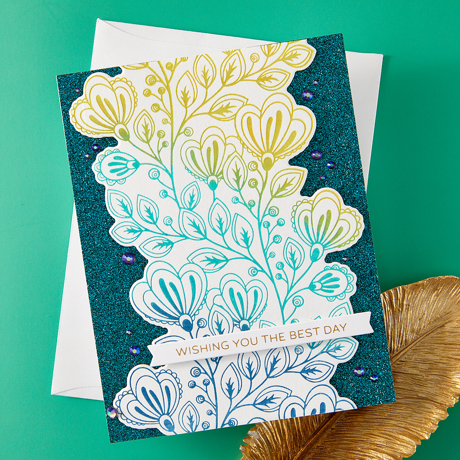 (PRE-ORDER) Spellbinders - BetterPress Society November 2025 (Friendship Grows Press Plate & Die Set pluss Add-on Stencils)