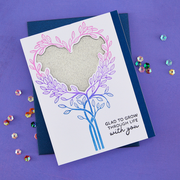 Spellbinders - BetterPress Society December 2025 (Flourish & Vine Press Plate, Die Set & Stencil)