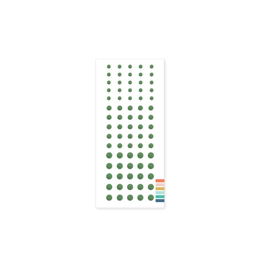Concord & 9th - Basil Enamel Dots