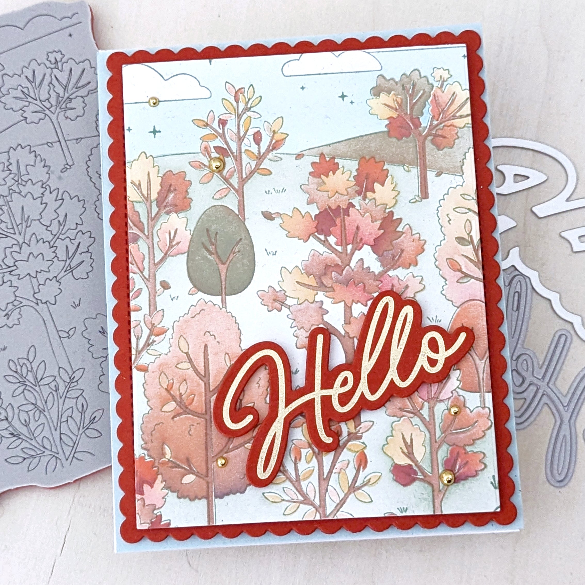 Pinkfresh Studio - Dreamer's Forest Stencils