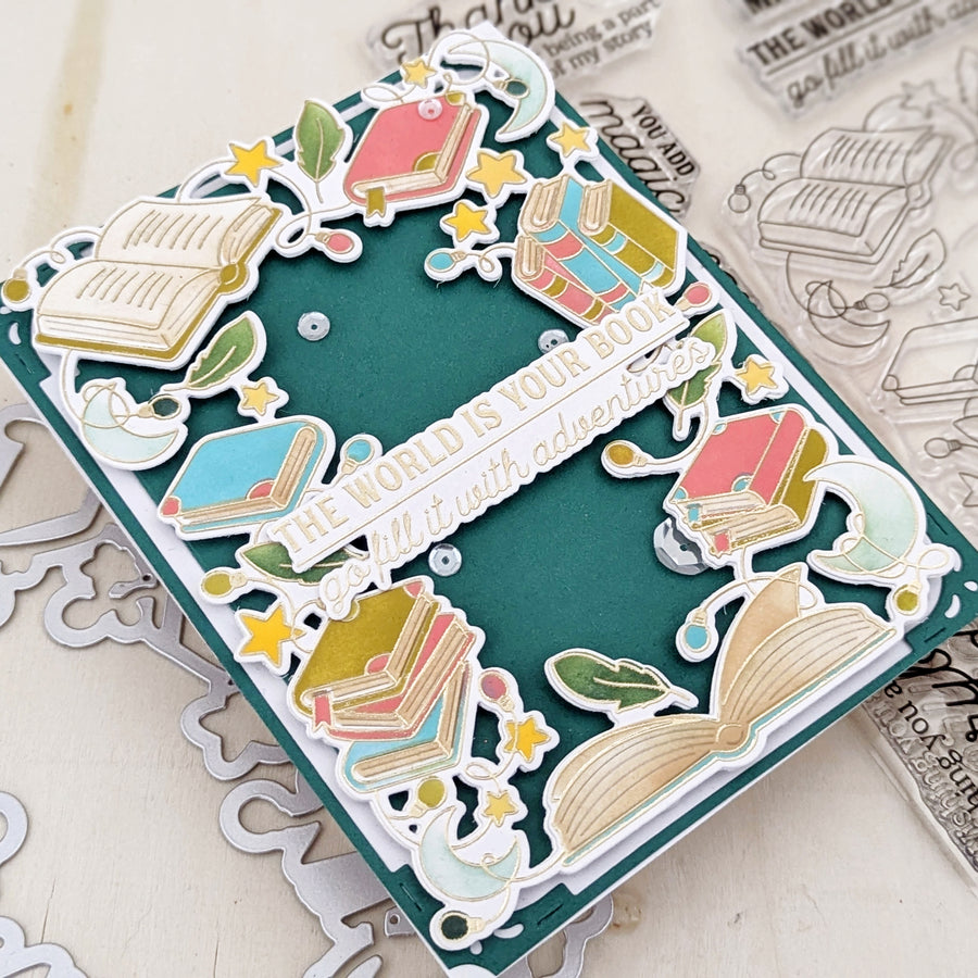 Pinkfresh Studio - Twilight Tales Stencils
