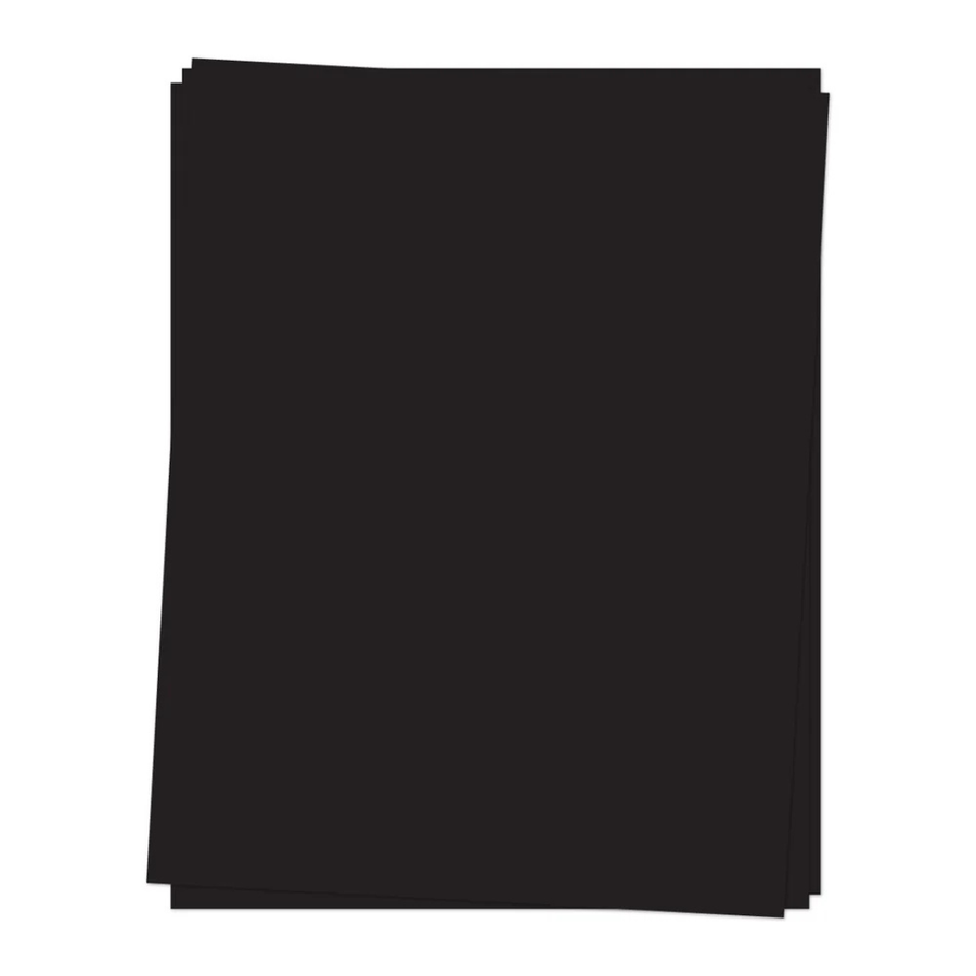 Concord & 9th - Black Cardstock 8.5" x 11"