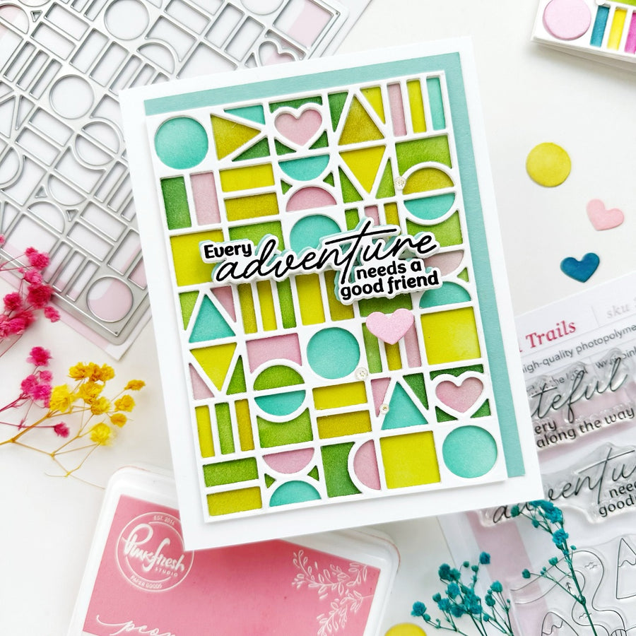 Pinkfresh Studio Block Party card ideas