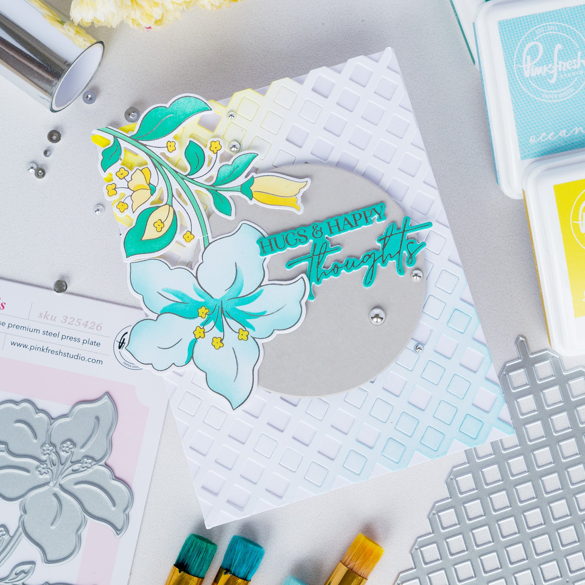 Pinkfresh Studio - Bloom & Buds Press Plates