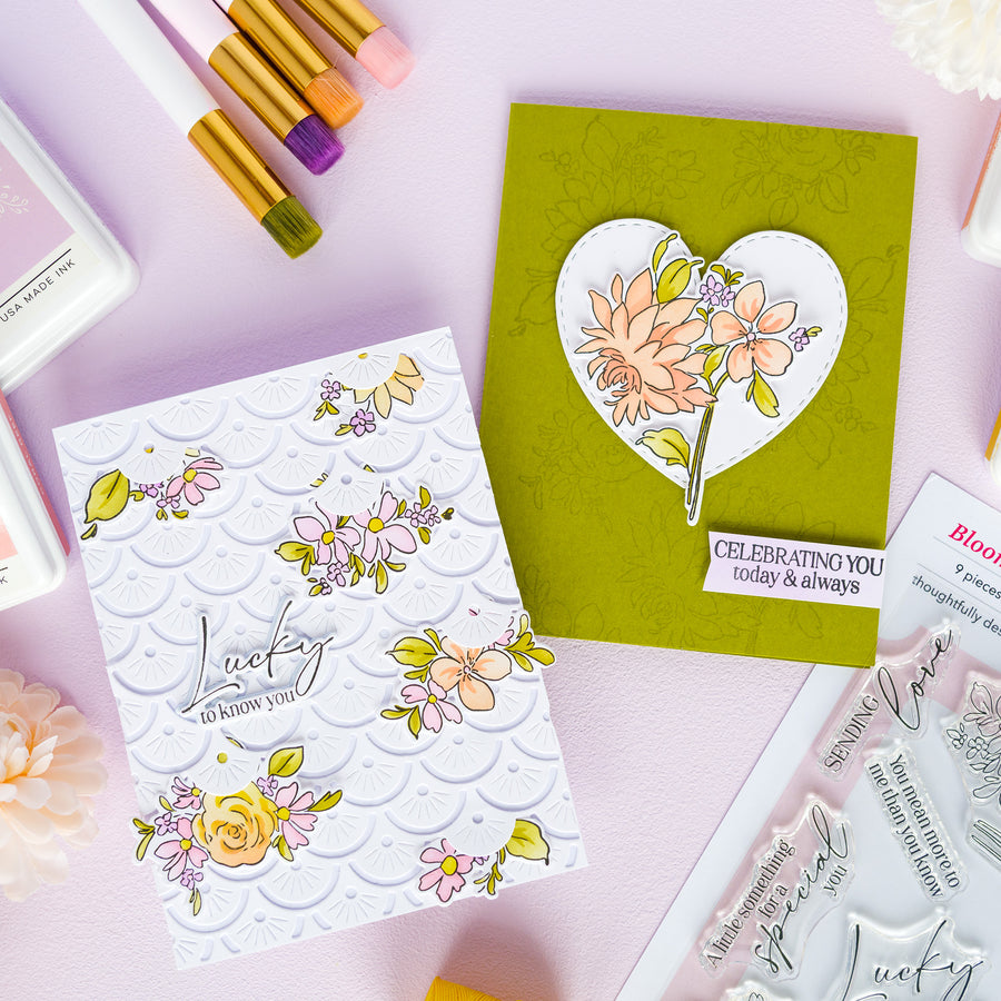 Pinkfresh Studio - Blooming Daydream Stamps