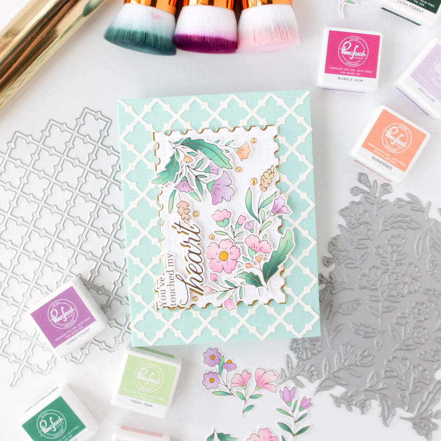 Pinkfresh Studio - Lush Elegance Stamps