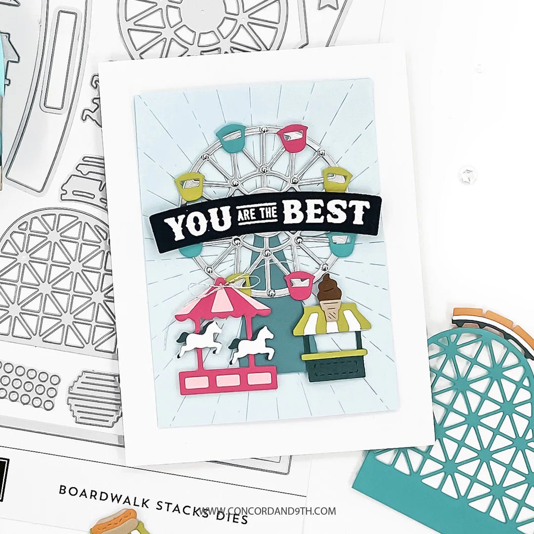 Concord & 9th - Boardwalk Stacks Stamp Set