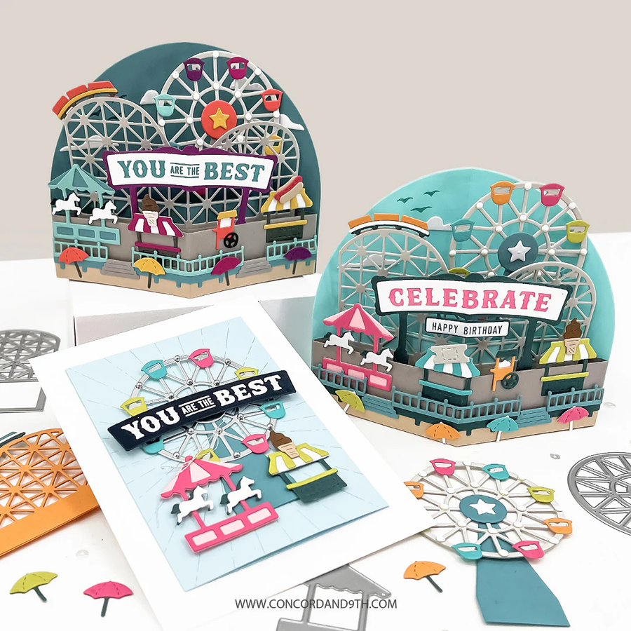 Concord & 9th - Boardwalk Stacks Stamp Set