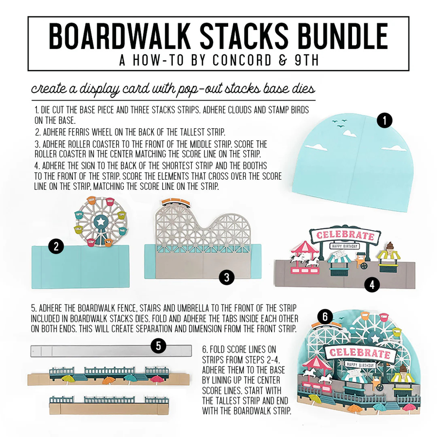 Concord & 9th - Boardwalk Stacks Dies