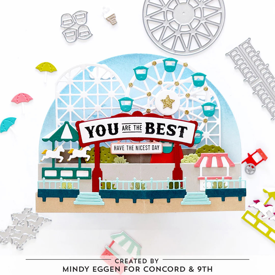 Concord & 9th - Boardwalk Stacks Stamp Set