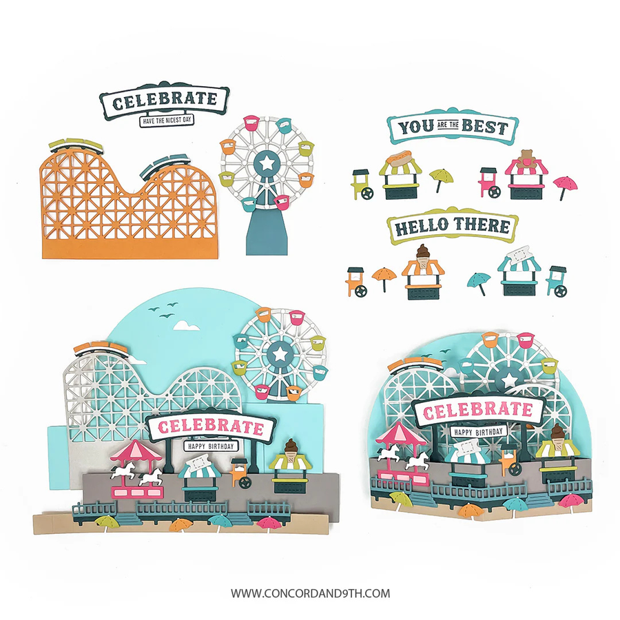 Concord & 9th - Boardwalk Stacks Stamp Set