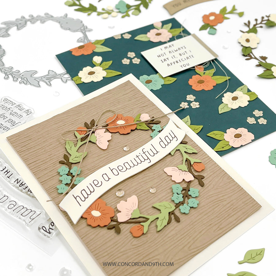 Concord & 9th - Briar & Blooms Stamp Set