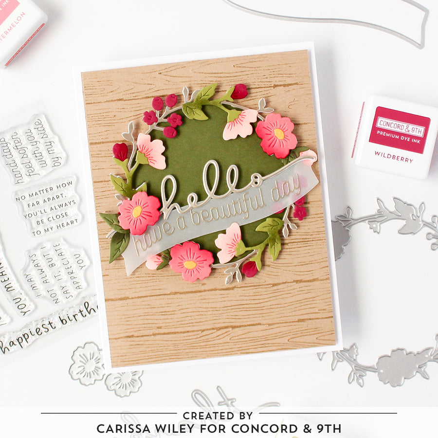 Concord & 9th - Briar & Blooms Stamp Set