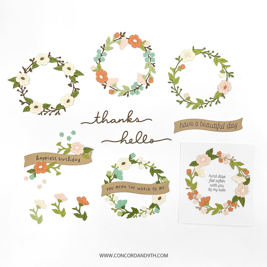 Concord & 9th - Briar & Blooms Stamp Set