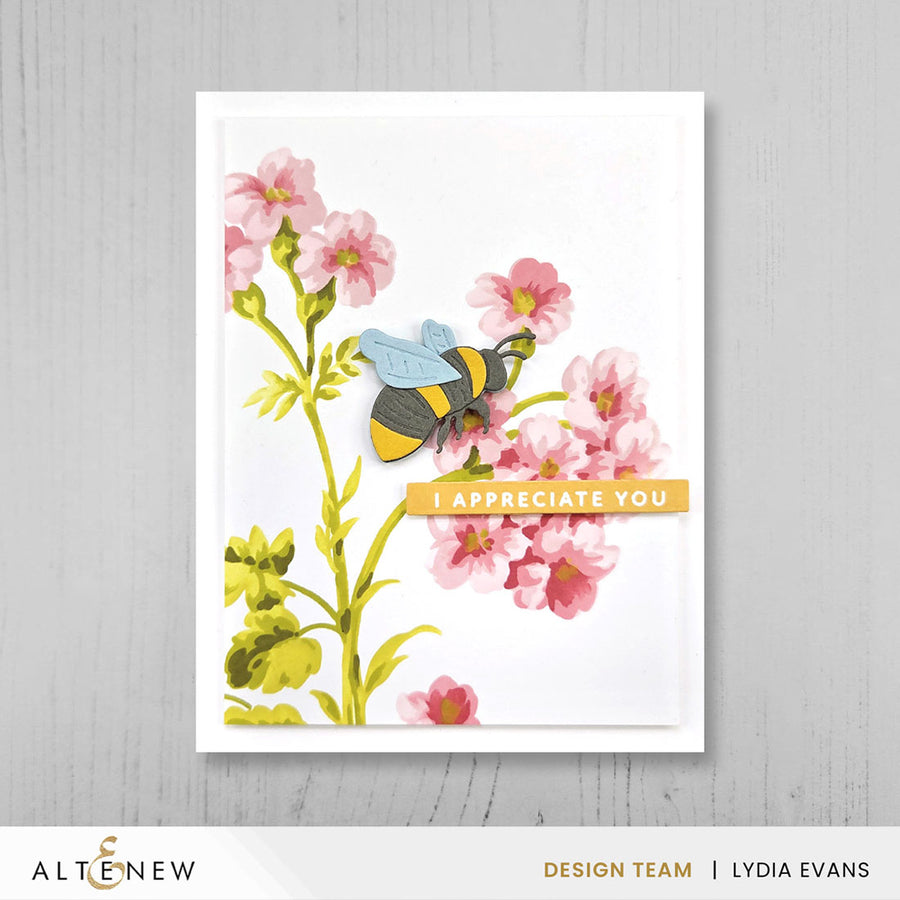Altenew - Bubbly Bumble Bee Layering Die Set