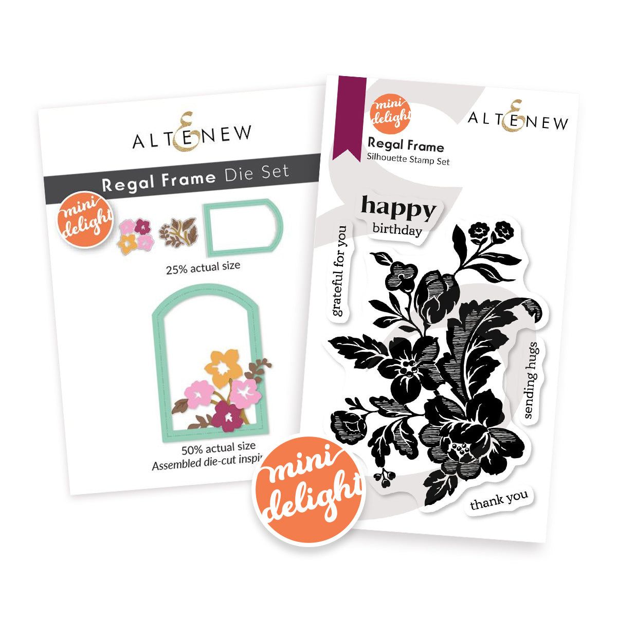 Altenew - Mini Delight: Regal Frame Stamp & Die Set
