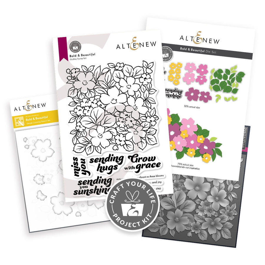 Altenew - Craft Your Life Project Kit: Bold & Beautiful