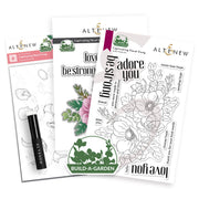 Altenew - Build-A-Garden: Captivating Floral Swag & Add-on Die Bundle