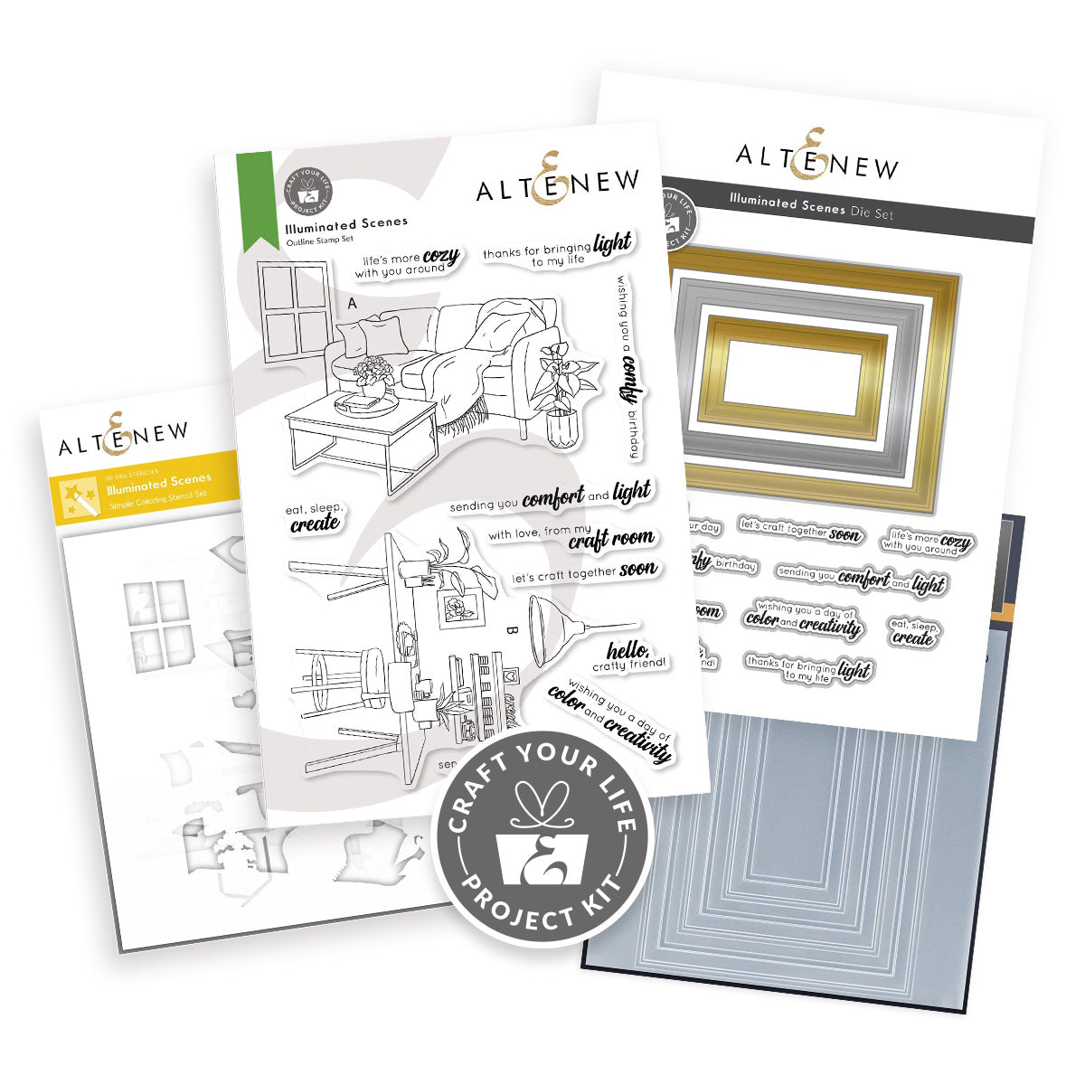 Altenew - Craft Your Life Project Kit: Illuminated Scenes