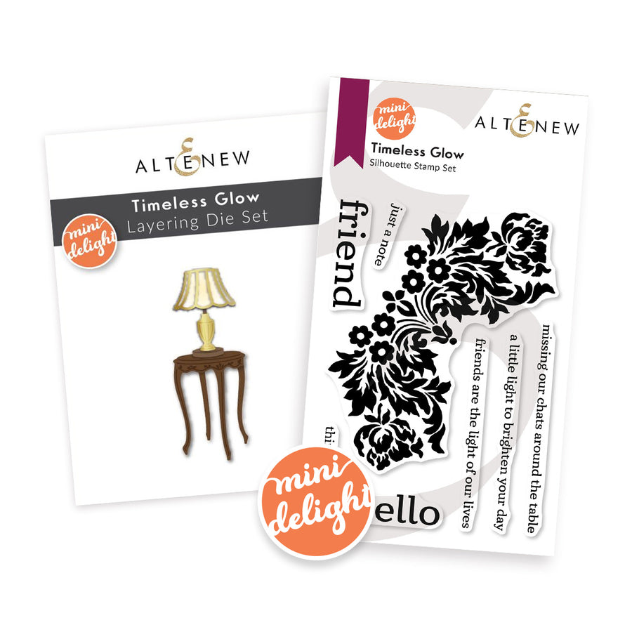 Altenew - Mini Delight: Timeless Glow Stamp & Die Set
