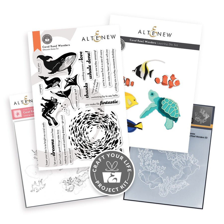 Altenew - Craft Your Life Project Kit: Coral Reef Wonders