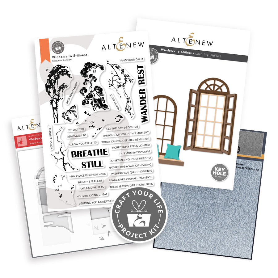 Altenew - Craft Your Life Project Kit: Windows to Stillness